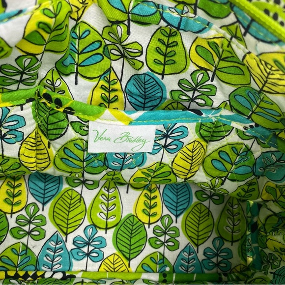 Vera Bradley Limes Up Tote Bag Green - Picture 4 of 8